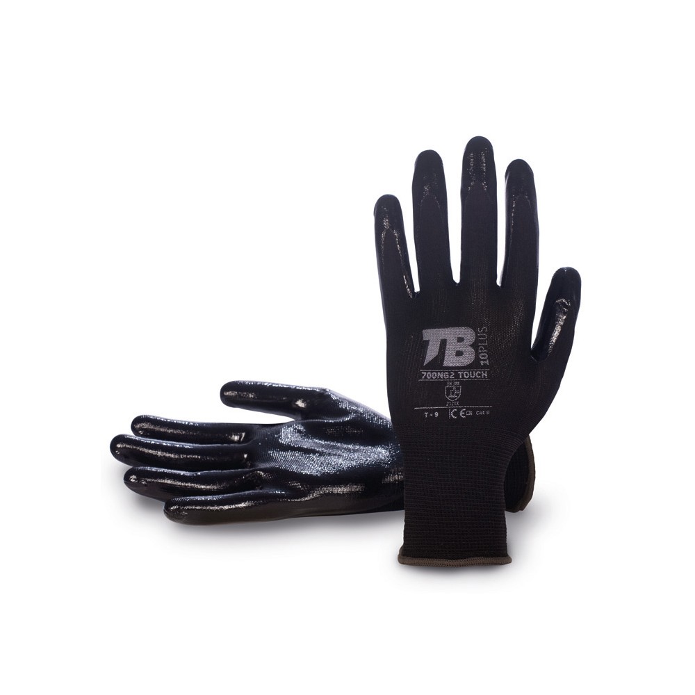 GUANTES NITRILO TB 700NG2 TOUCH 8