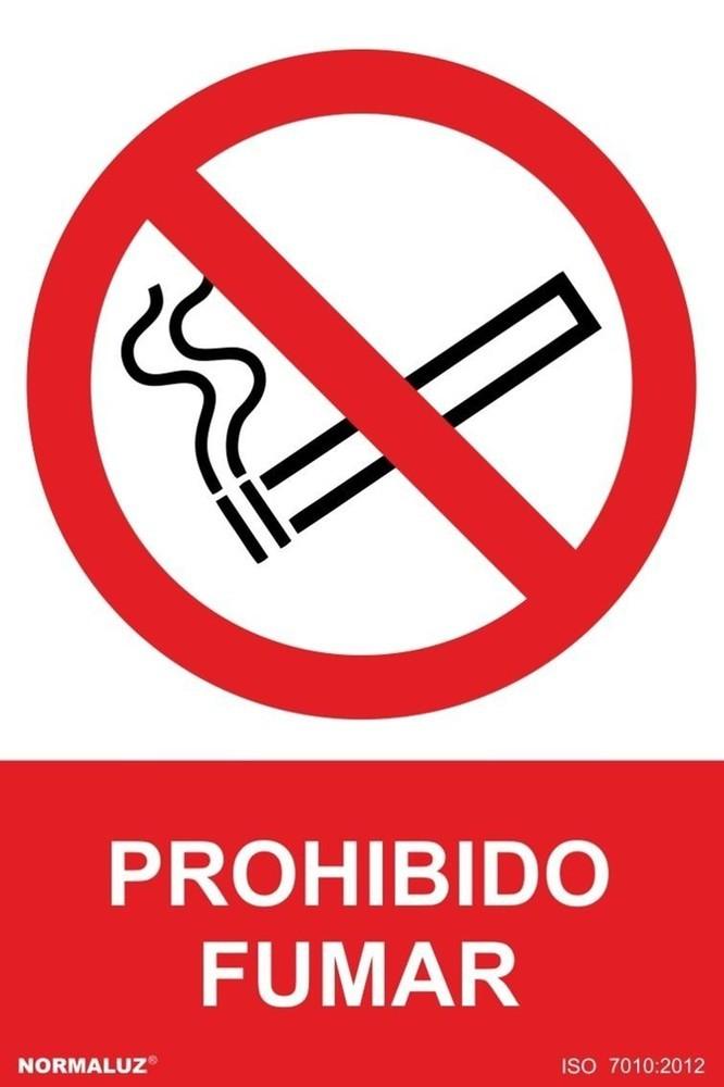 CARTEL PROHIBIDO FUMAR