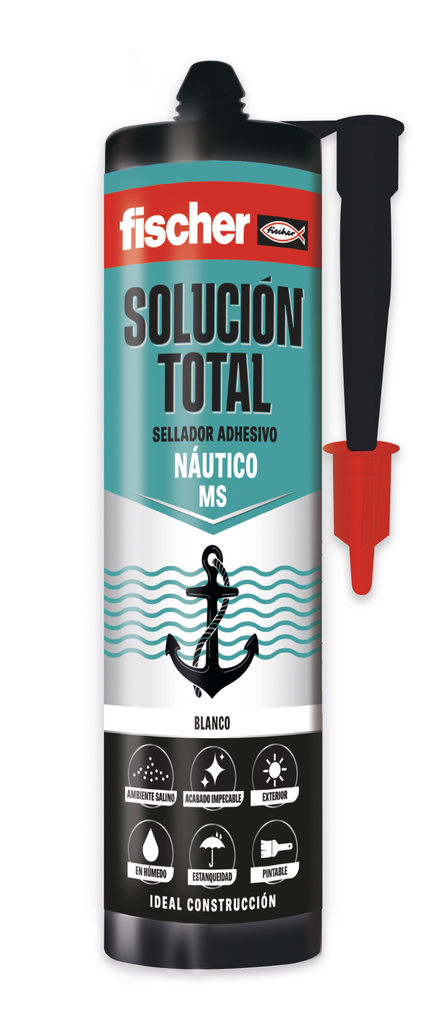 SELLADOR ADHESIVO TOTAL MS NAUTICO BLANCO 290 ml