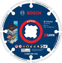 [BO2608900532] DISCO CORTE METAL 115MM BOSCH WHEEL X-LOCK 115